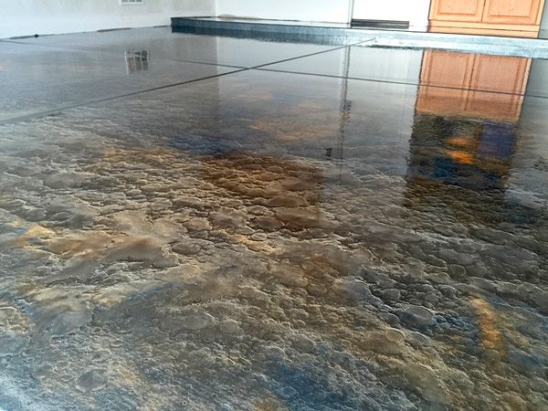 Metallic Epoxy Chattanooga Concrete Staining